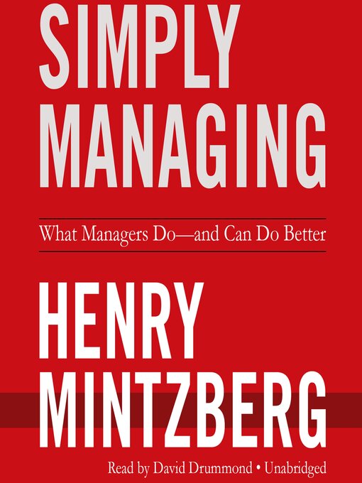 Title details for Simply Managing by Henry Mintzberg - Wait list